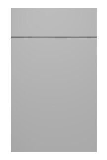 Matte Ash flat panel cabinet door
