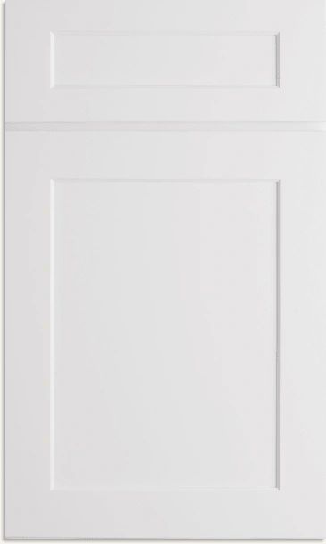 Liberty Shaker White raised panel cabinet door