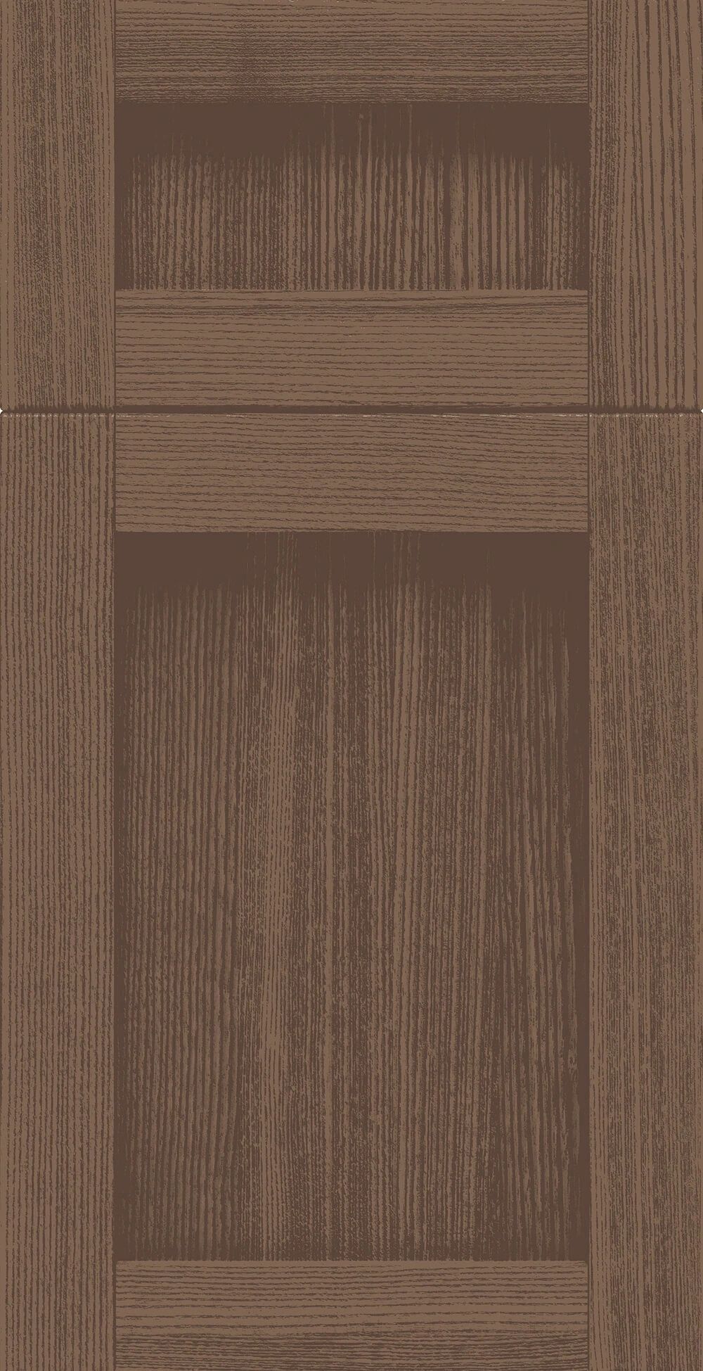 Cocoa Veneer Shaker Rustic Charm cabinet door