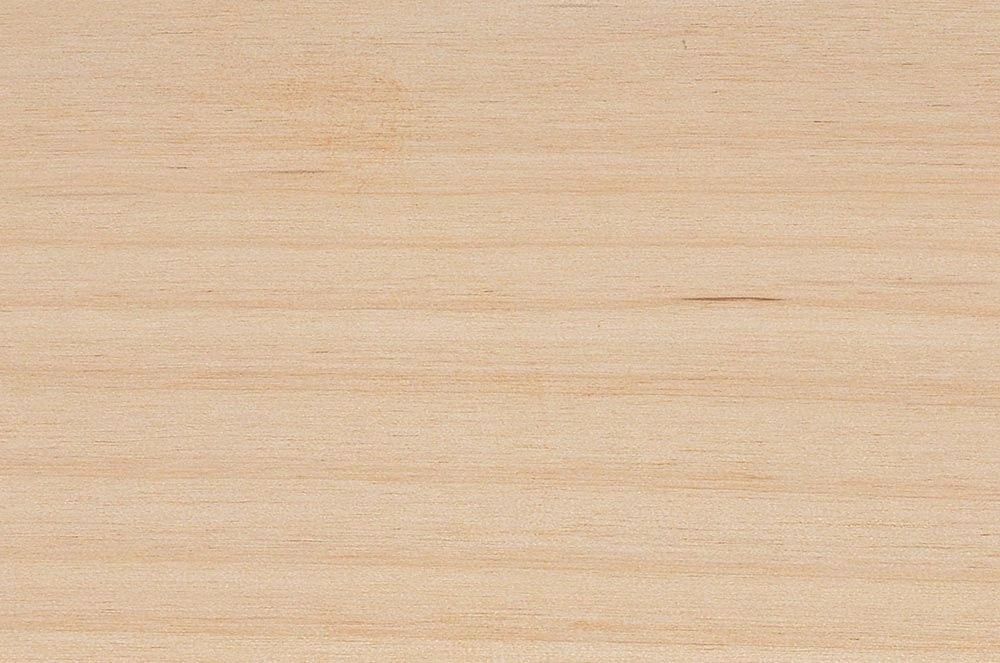 Alder (A) wood sample
